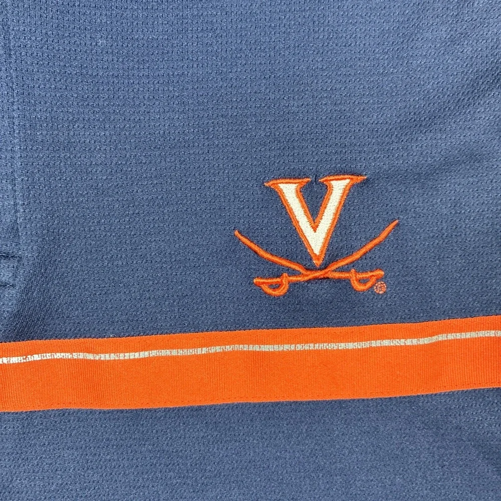 Virginia Cavaliers Nike Dri Fit Polo Shirt Men's Size Large Golf Embroidered